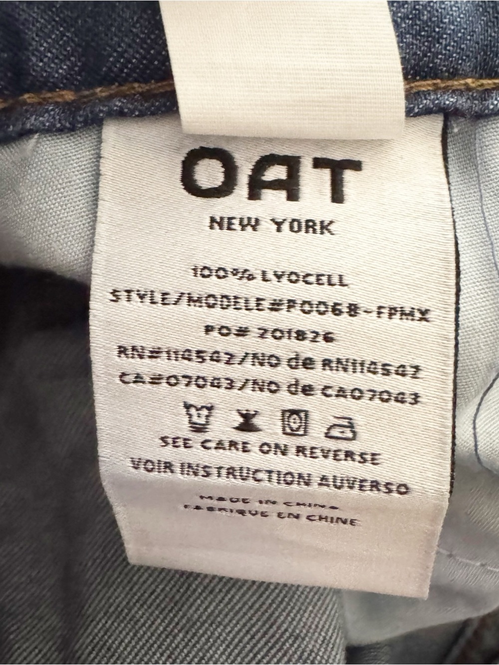 Oat New York High Rise Wide Leg Pants - Size 10 - Picture 5 of 6